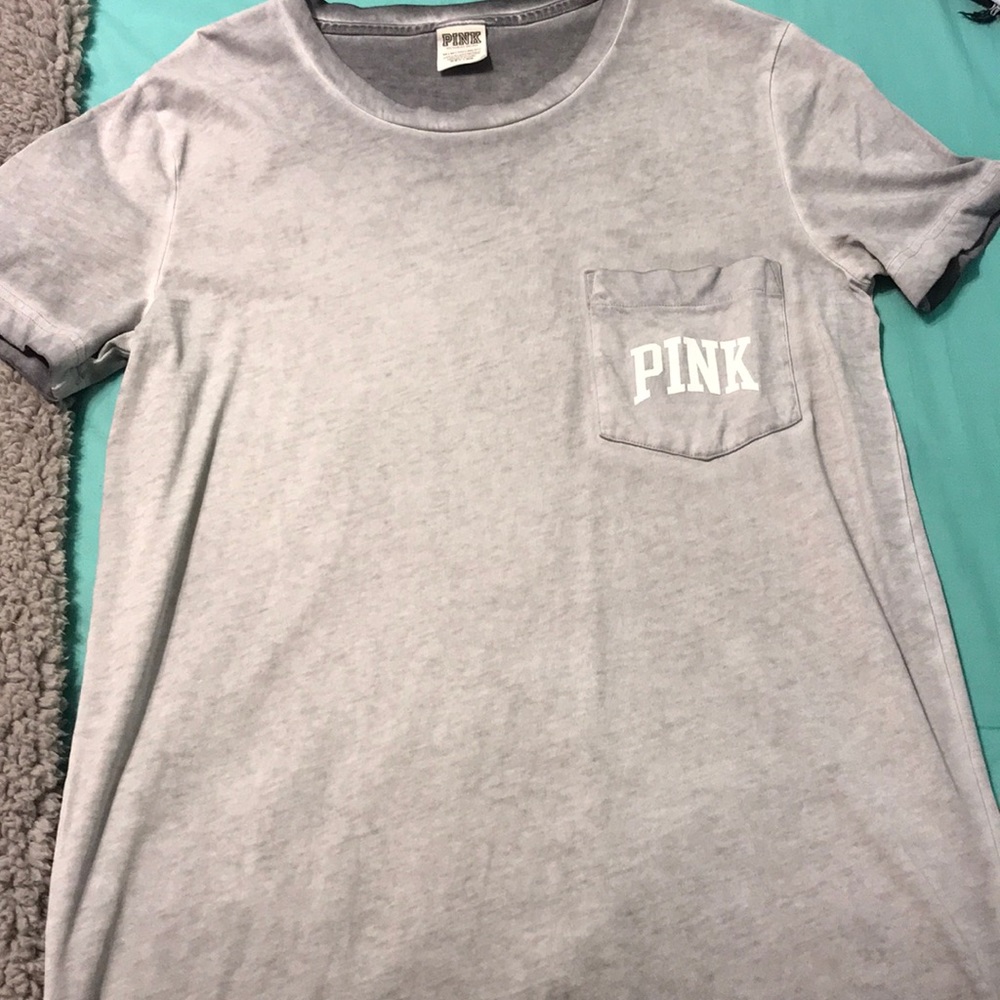 Faded grey PINK shirt